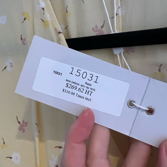 NWT Rail’s Florence Mini Ruffle Dress - Picture 9 of 11